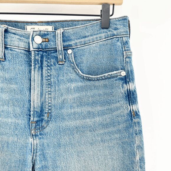 Madewell The Perfect Vintage Jeans Womens Size 27 Blue Denim Cropped Medium Wash - Picture 6 of 8